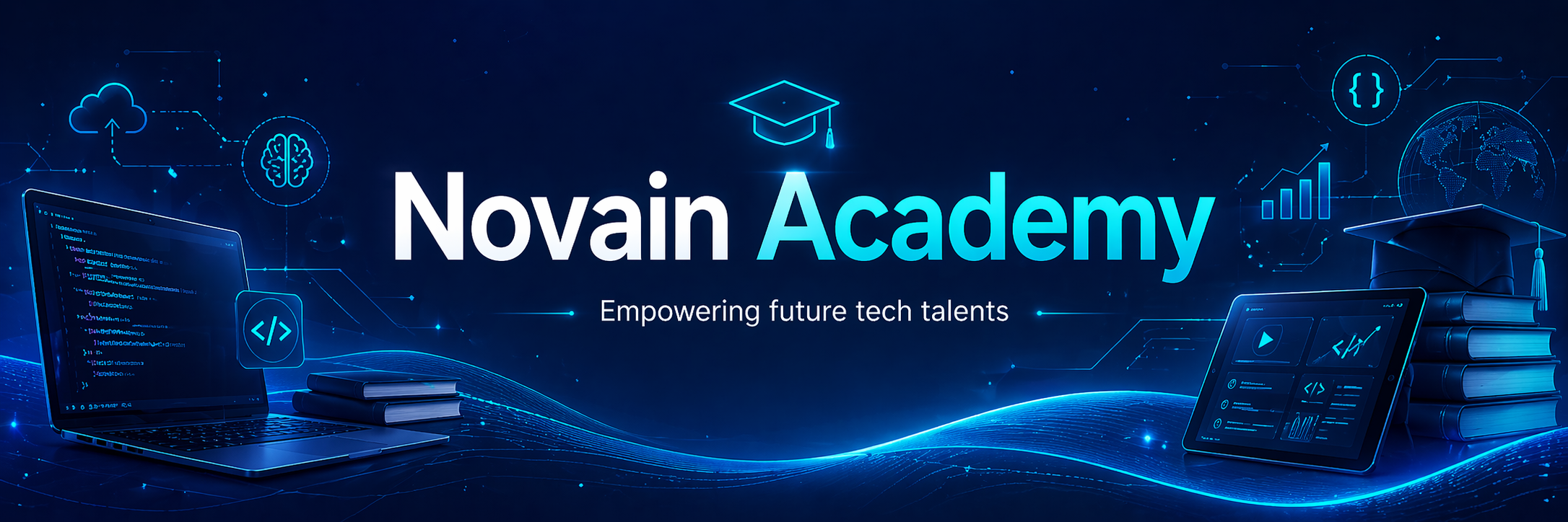 Students learning in a modern environment